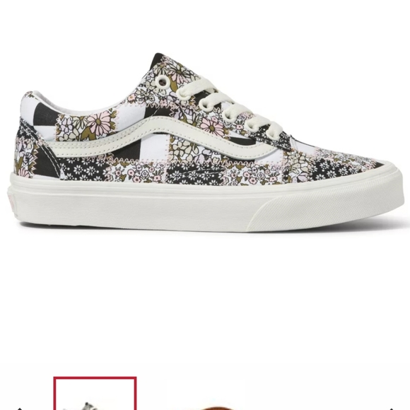 OFFER $125! New Free People Floral Vans - Picture 5 of 6